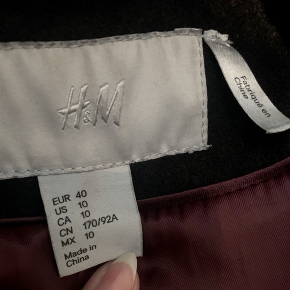 H&M Military-style Double-breasted Trench Coat - Picture 5 of 15